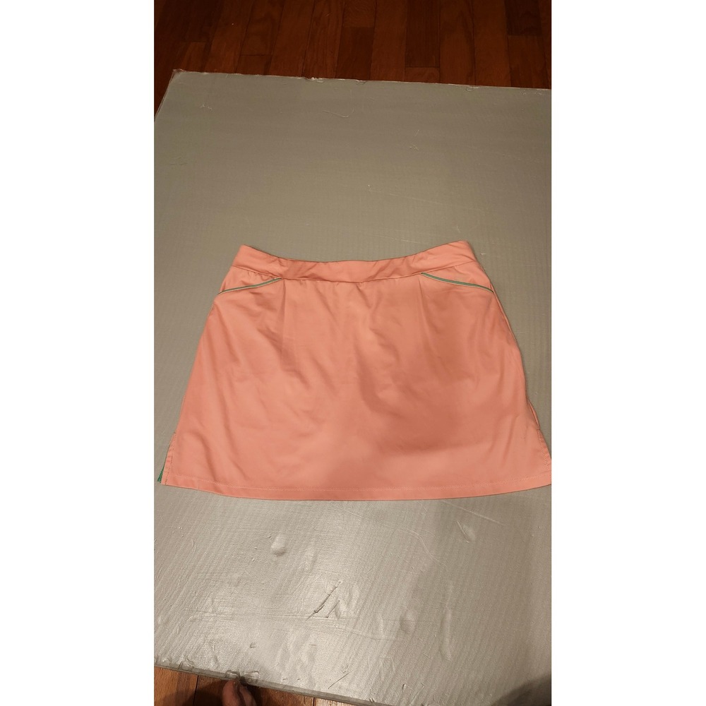 Ruby Rd Favorites Skirt Skort Womens‎ Large Golf Tennis Pull On Stretch Peach